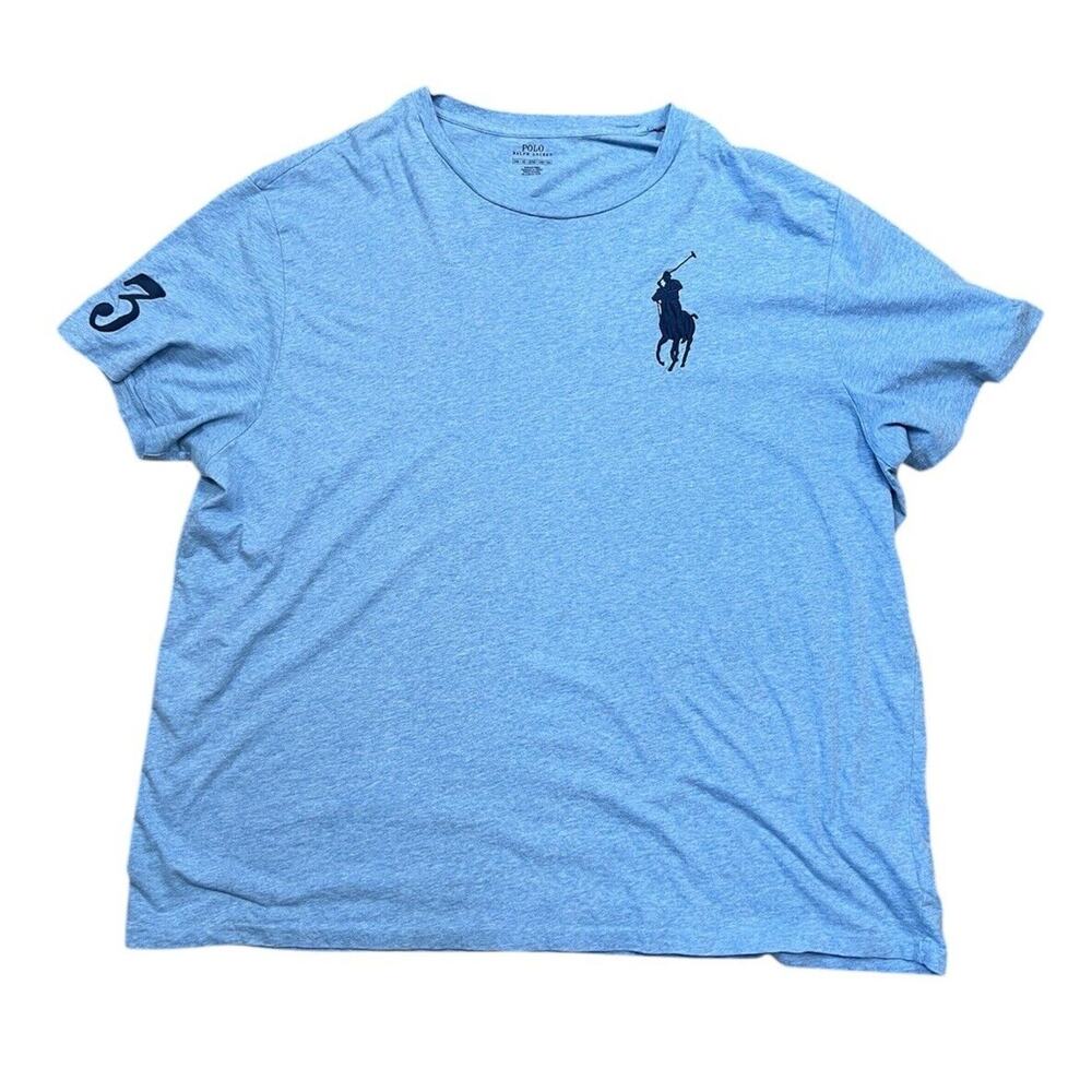 Polo Ralph Lauren Shirt Mens 3XB 3XL XXXL Big Pony Outdoor Rugby Short Sleeve #3